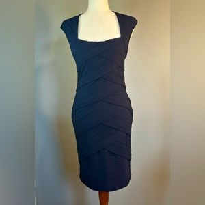 White House Black Market Instantly Slimming Spliced dress size 6